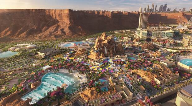 Parque de atracciones en Arabia Saud�