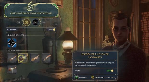 Hogwarts Legacy: Cómo conseguir la Escoba de la casa de Hogwarts