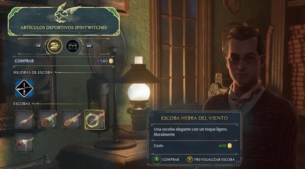 Hogwarts Legacy: Cómo conseguir la Escoba hebra del viento