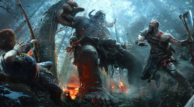 God of War apostar por luchas dinmicas con Kratos y Atreus Imagen 3