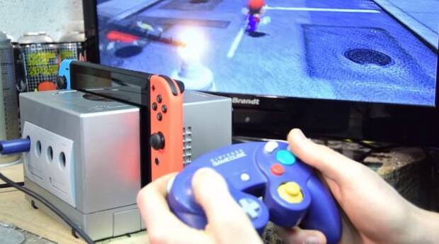 Convierten una Nintendo GameCube en un dock para Switch Imagen 3