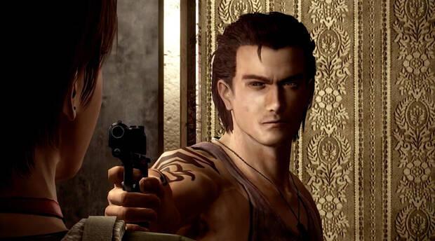 Cronologa de Resident Evil - La historia hasta ahora: Billy Coen apunta con su arma a Rebecca