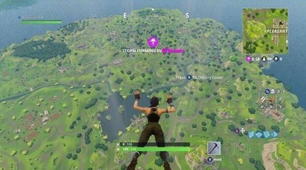 aterrizaje fortnite battle royale