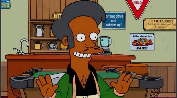 Apu en Los Simpson