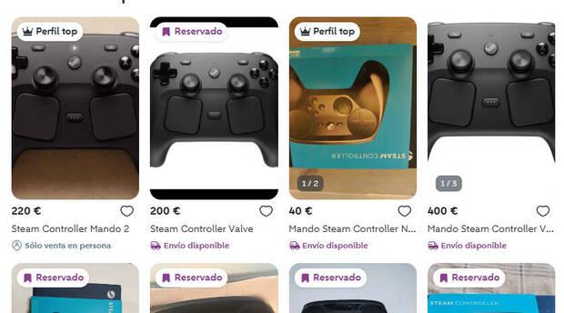 Steam Controller en Wallapop
