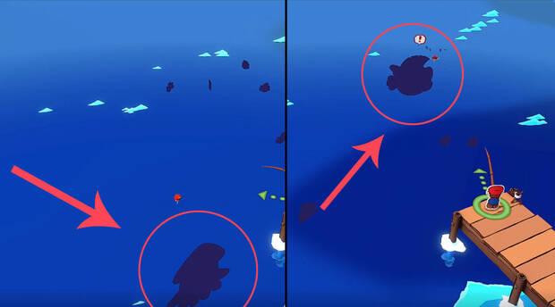 Cómo pescar al Cheep Cheep y Blooper legendarios en Paper Mario The Origami King