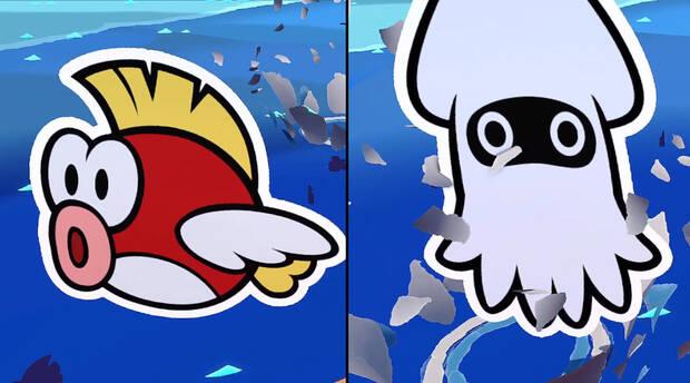 ¿Para qué sirve pescar al Cheep Cheep y al Blooper legendarios en Paper Mario The Origami King?