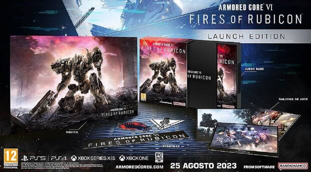 Edicin Launch Edition de Armored Core VI: Fires of Rubicon