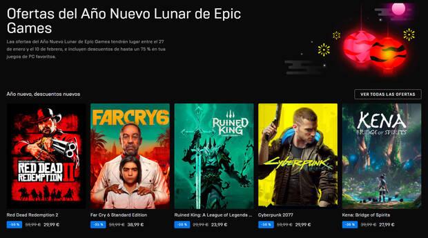 Cupn 10 euros gratis en Epic Games Store