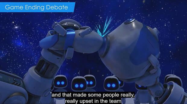 el final descartado de astro bot