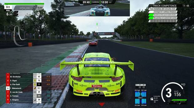 GT3 es la categor�a principal de 'Assetto Corsa Competizione'.