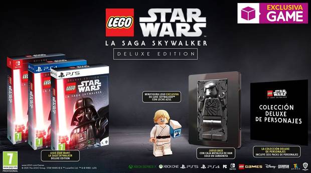 LEGO Star Wars: The Skywalker Saga en GAME con regalo y edici