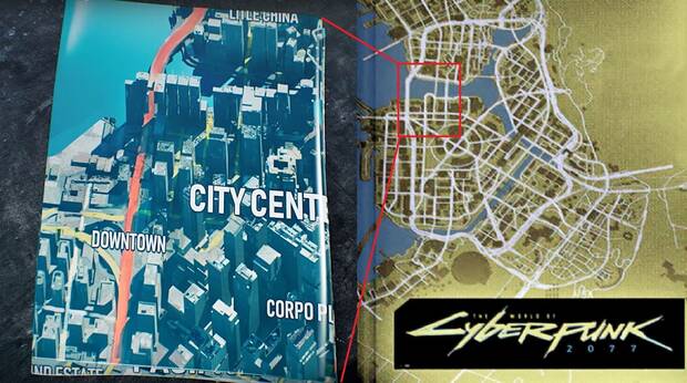 Cyberpunk 2077: El mapa del juego puede ser ms grande de lo que pensamos Imagen 3