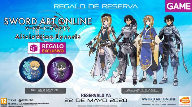 GAME detalla los incentivos por la reserva de Sword Art Online: Alicization Lycoris Imagen 2