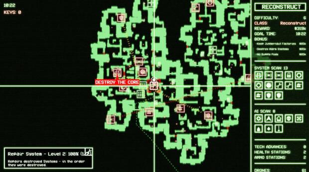 Gracias a este mapa podremos planificar nuestro avance.