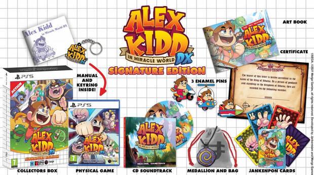 Signature Edition de Alex Kidd in Miracle World DX.