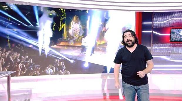 Maeso en un programa de Cuatro.