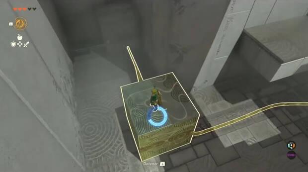 The Legend of Zelda Tears of the Kingdom - Santuarios Llanura de Hyrule: llegar hasta el cofre del Santuario de Sonapanio