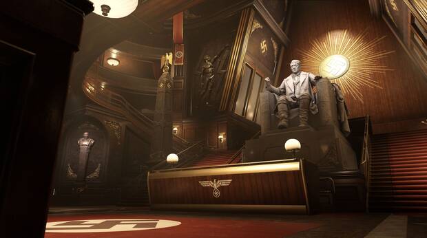 El dise�o art�stico vuelve a plasmar con mucho acierto c�mo ser�a este universo dist�pico en el que Hitler gan� la Segunda Guerra Mundial.