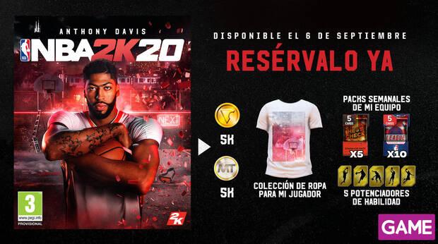 GAME detalla sus incentivos y ediciones exclusivas para NBA 2K20 Imagen 2