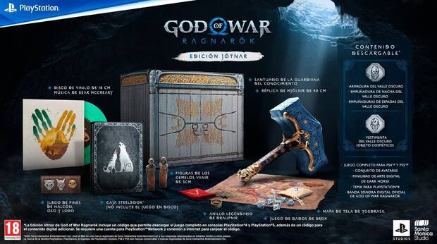 Edicin Jtnar de God of War Ragnarok