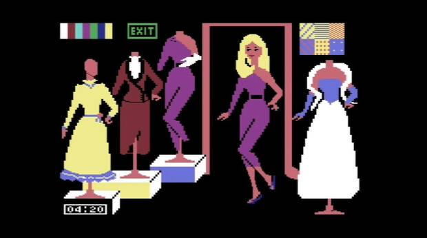 Peores juegos de Barbie - Barbie para Commodore 64 1984