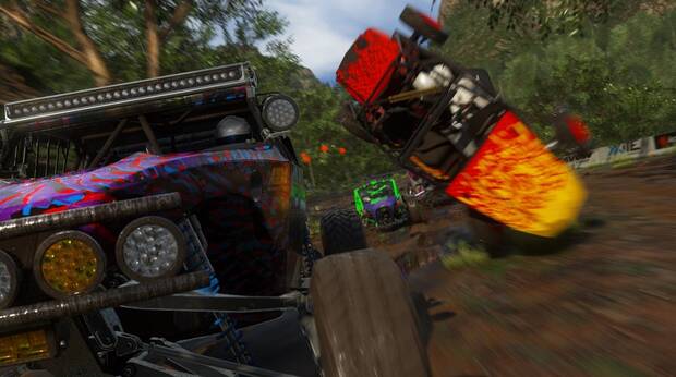 Captura de DiRT 5.