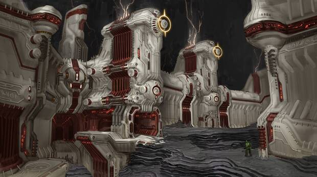 Doom Eternal: Sus artistas nos hablan del proceso de diseo de los escenarios Imagen 11