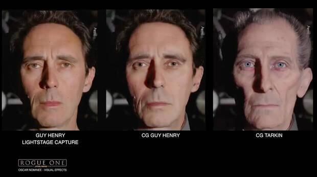 Recreación digital de Peter Cushing para Rogue One Una historia de Star Wars