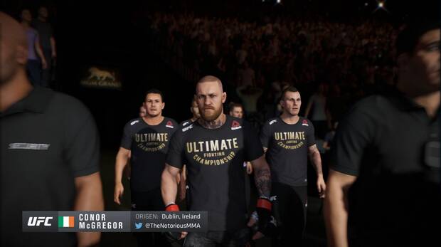 El irlandés Connor McGregor será la gran estrella de 'UFC 3'.