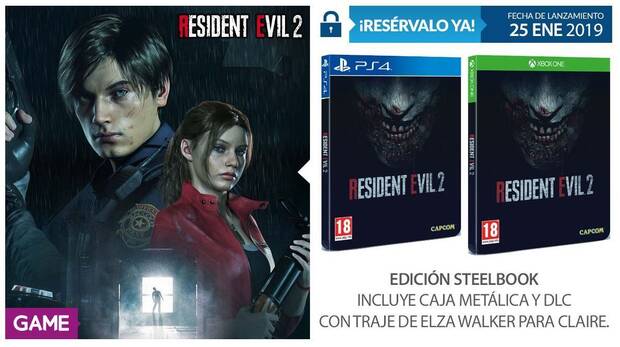 GAME detalla su merchandising e incentivos para Resident Evil 2 Remake Imagen 4