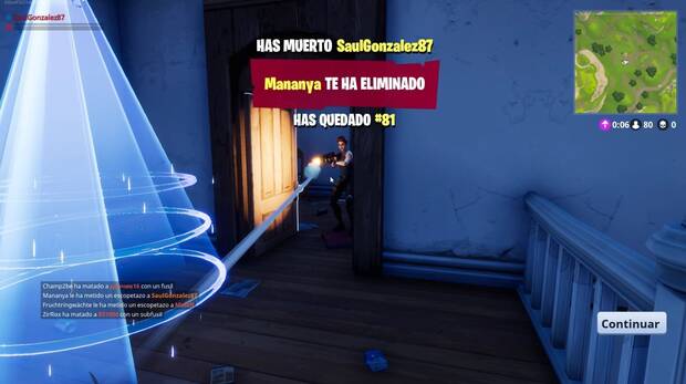 La cámara de muerte es otro de los añadidos interesantes de este Battle Royale de Epic Games.