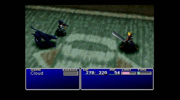 'Final Fantasy VII' es otro de los títulos que más acusa llegar en inglés.