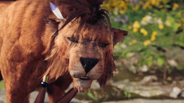 El tratamiento que se le ha dado a Red XIII es solo uno de los ejemplos del mimo, cuidado y cariño que Square Enix está depositando en esta producción.