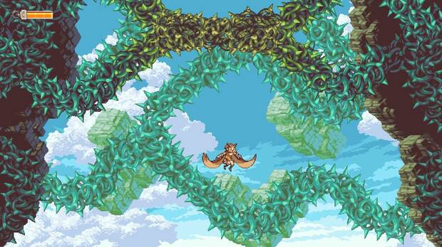 Es un juego bastante más vertical que los plataformas clásicos. En lugar de saltar, aquí la dificultad está en esquivar las trampas y enemigos.