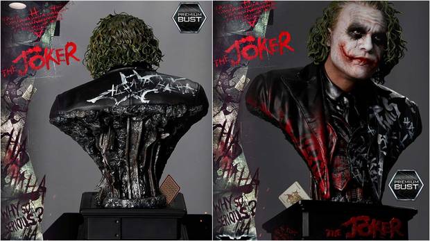 El nuevo busto del Joker