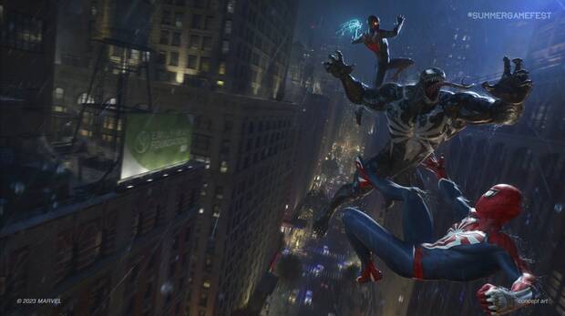 Nueva imagen conceptual de Marvel's Spider-Man 2.