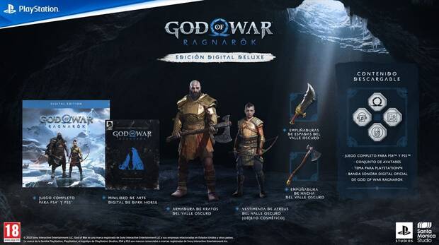 Edicin Digital Deluxe de God of War Ragnarok