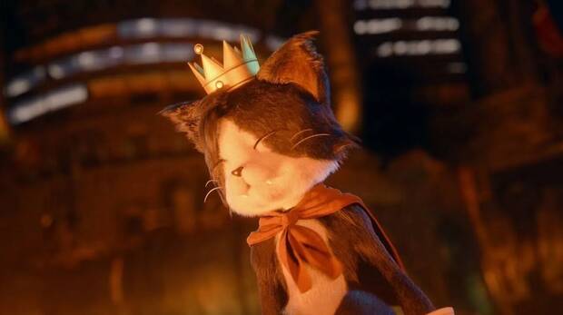 Final Fantasy: los orgenes ms raros de las invocaciones - Cait Sith en su apariencia de Final Fantasy VII Remake