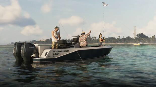 Tarea secundaria en Grand Theft Auto 6 de pesca de peces