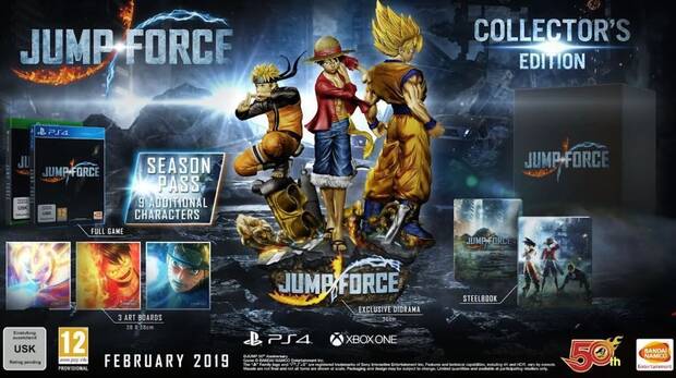 JUMP Force se lanza en febrero; Nuevos personajes y edicin coleccionista Imagen 2