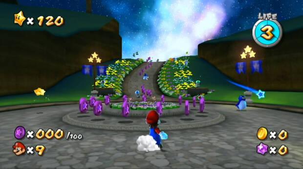 ¡Todos en el festival! al 100% en Super Mario Galaxy 01