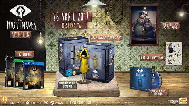 Little Nightmares llegar el 28 de abril: contar con una edicin fsica y de coleccionista Imagen 2