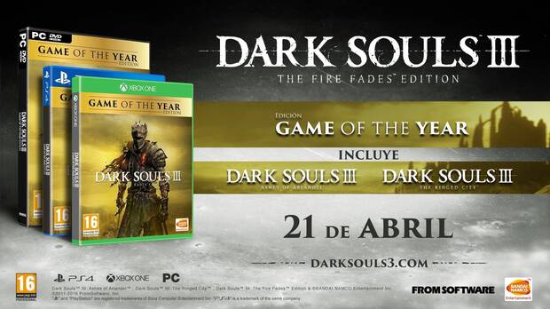 La Ciudad Anillada, el segundo y ltimo DLC de Dark Souls III, llegar el 28 de marzo Imagen 3