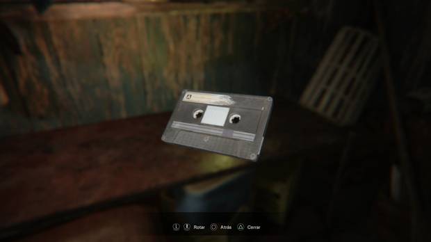 Cinta de casete 1 Resident Evil 7