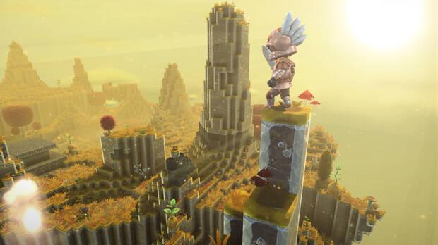Es innegable que Portal Knights es un juego 'a lo Minecraft', pero también bebe de las fuentes de Terraria.