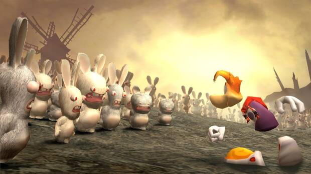 Rayman se preparaba para enfrentarse a los Rabbids en una aventura m�s tradicional.
