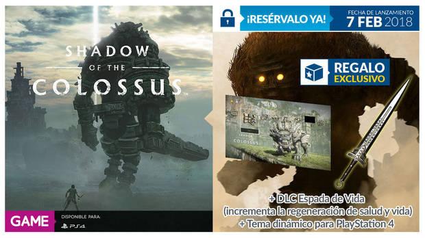 GAME detalla su regalo exclusivo por reserva para Shadow of the Colossus Imagen 2