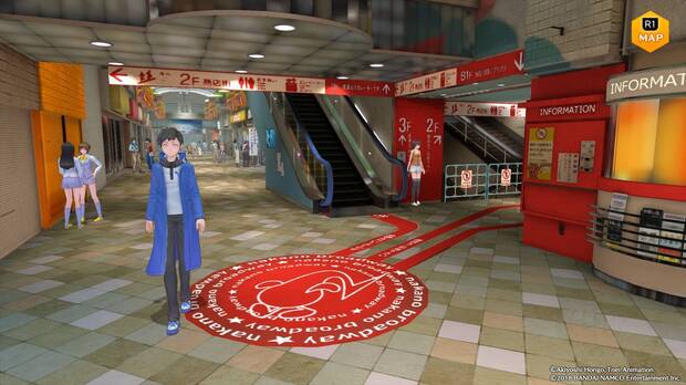 Se reciclan muchos lugares y músicas de 'Cyber Sleuth', no todo nos sabe a nuevo en 'Hacker's Memory'.