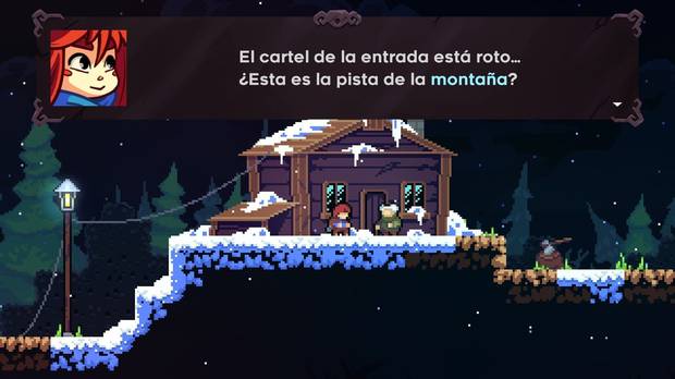 Celeste es el nombre de la montaña canadiense que tiene que escalar la protagonista, Madeline, donde se encontrará con mil y una aventuras y una serie de personajes que cambiarán su vida para siempre.